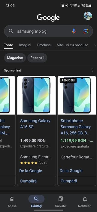 Samsung a16 5g de vânzare