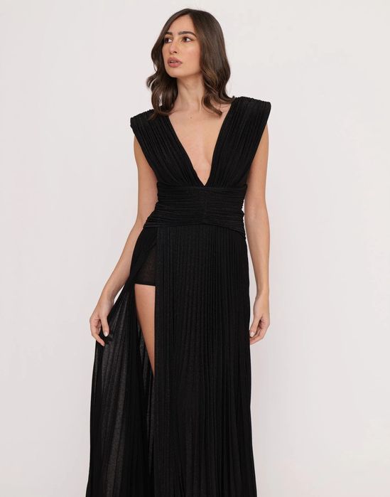 Rochie Elisabetta Franchi lunga neagra