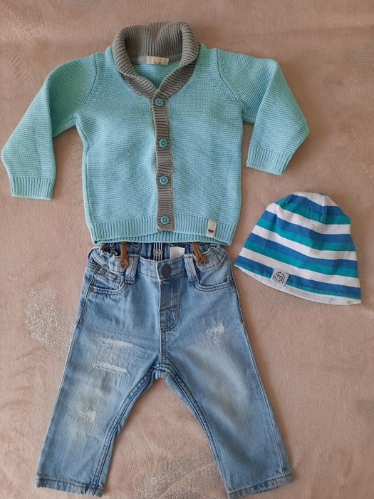 Set Blugi H&M/pulover/fes