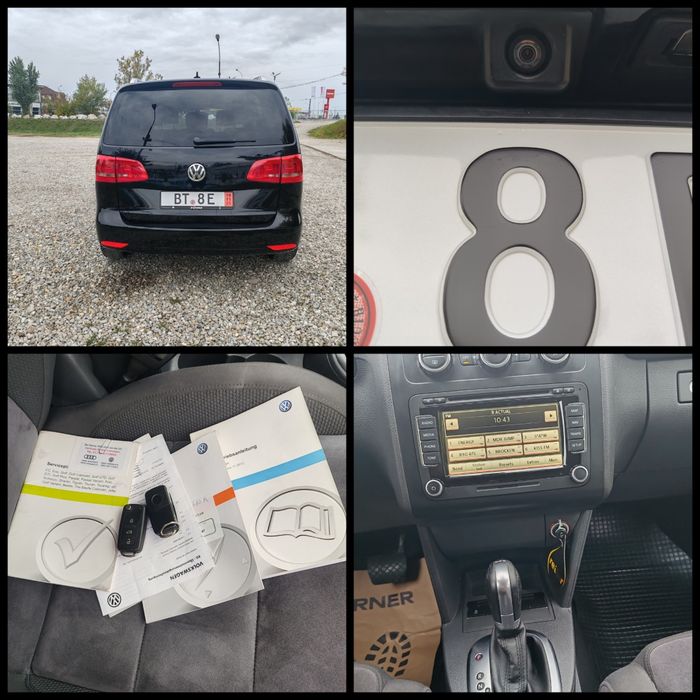 VW Touran HIGHLINE 2.0 diesel/5 locuri 177 CP /Automat An 2014/EURO 5