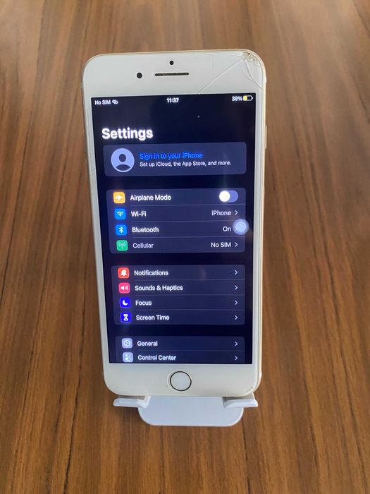 iPhone 7 Plus sticla sparta si amprenta nefunctionala