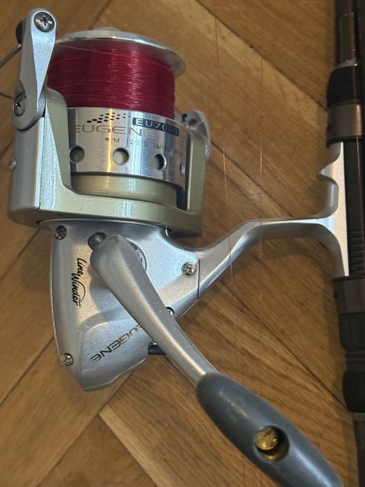 Шаранджииска въдица FL STRATEGIST 3602 375 и маката EUGENE EU 7000