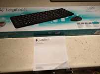 Клавиатурата Logitech mk220 + подарък Duracell