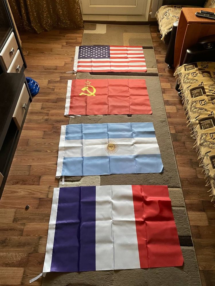 флаги новые
