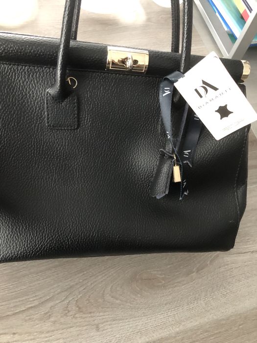 Geanta Diamanti, piele,superba.