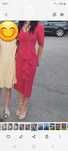 Rochie fucsia midi