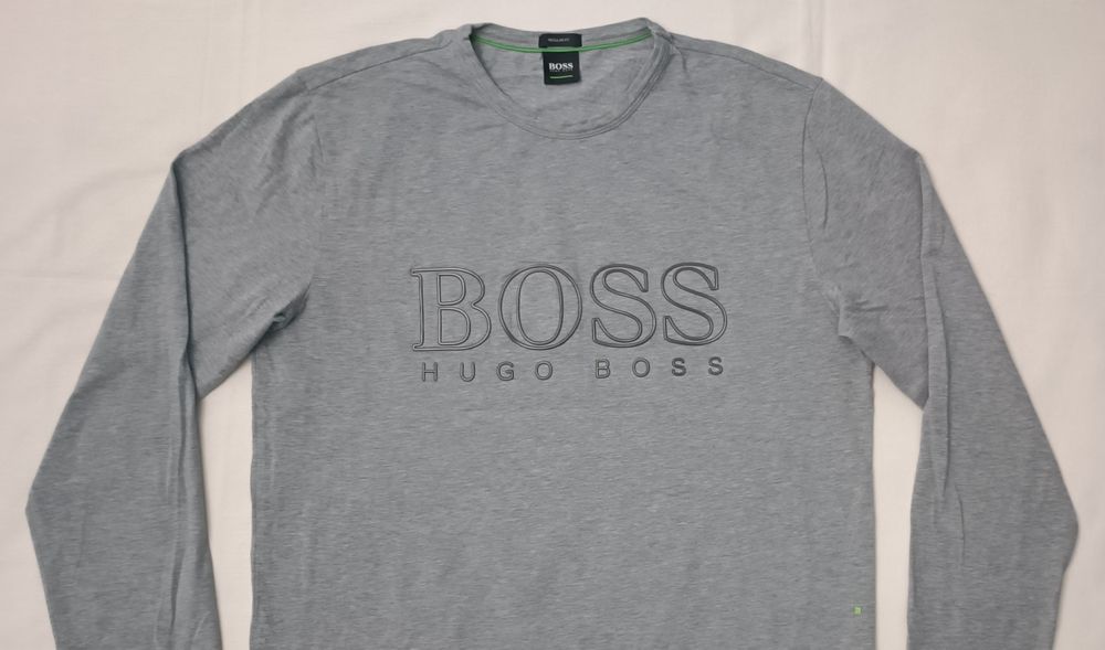 Hugo Boss Togn Long Sleeve оригинална блуза M Бос памучна фланелка