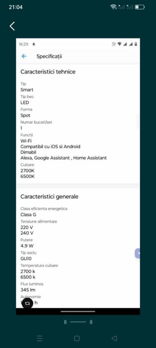 bec intelint LED RGB LSC SMART