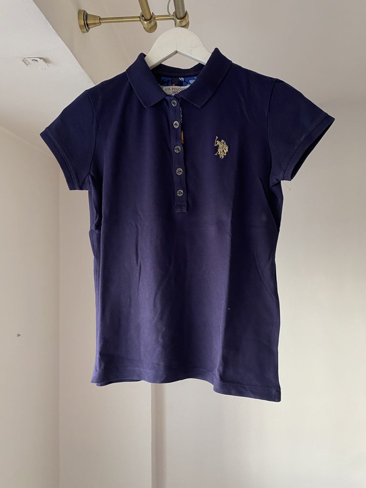 Tricou USPA bleumarin