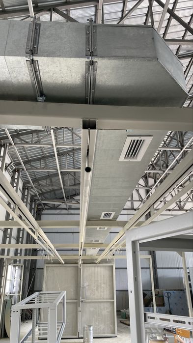 Вентиляция, вытяжки вытяжно-приточные установки