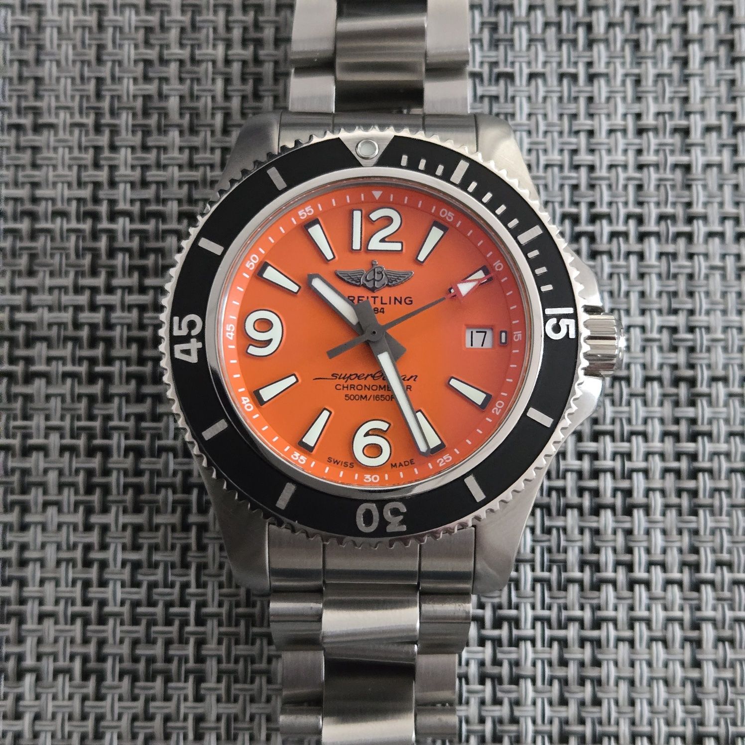 Часовник Breitling Superocean 42mm 2022 diver автоматичен