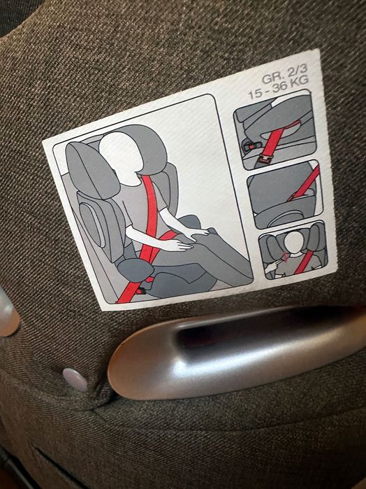 Детско столче за кола Cybex Solution Q-fix Platinum 15-36 кг (3-12 г.)