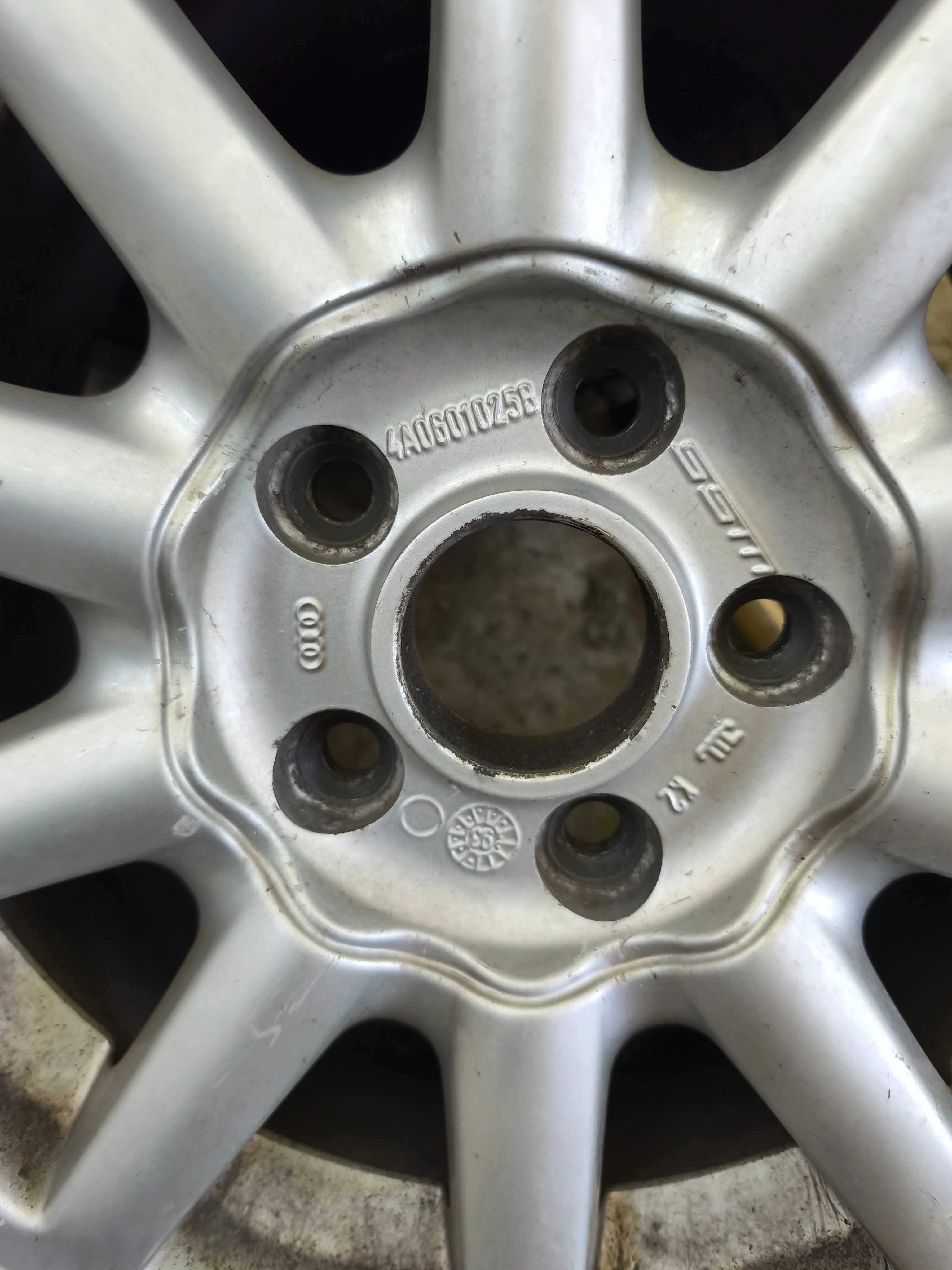 5 бр. лети джанти за ауди (оригинални) с летни гуми 195/65 R15-Матадор