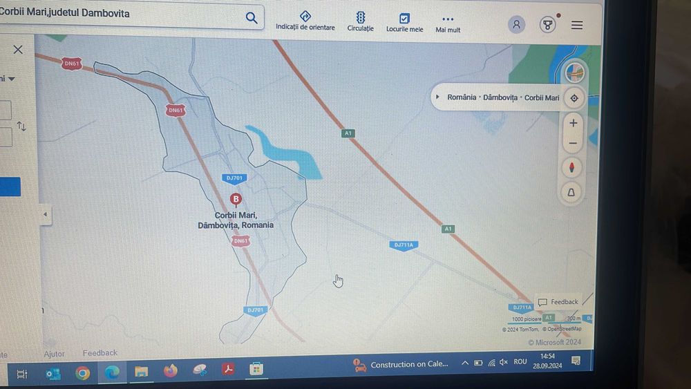 Teren extravilan Corbii Mari-Dambovita
