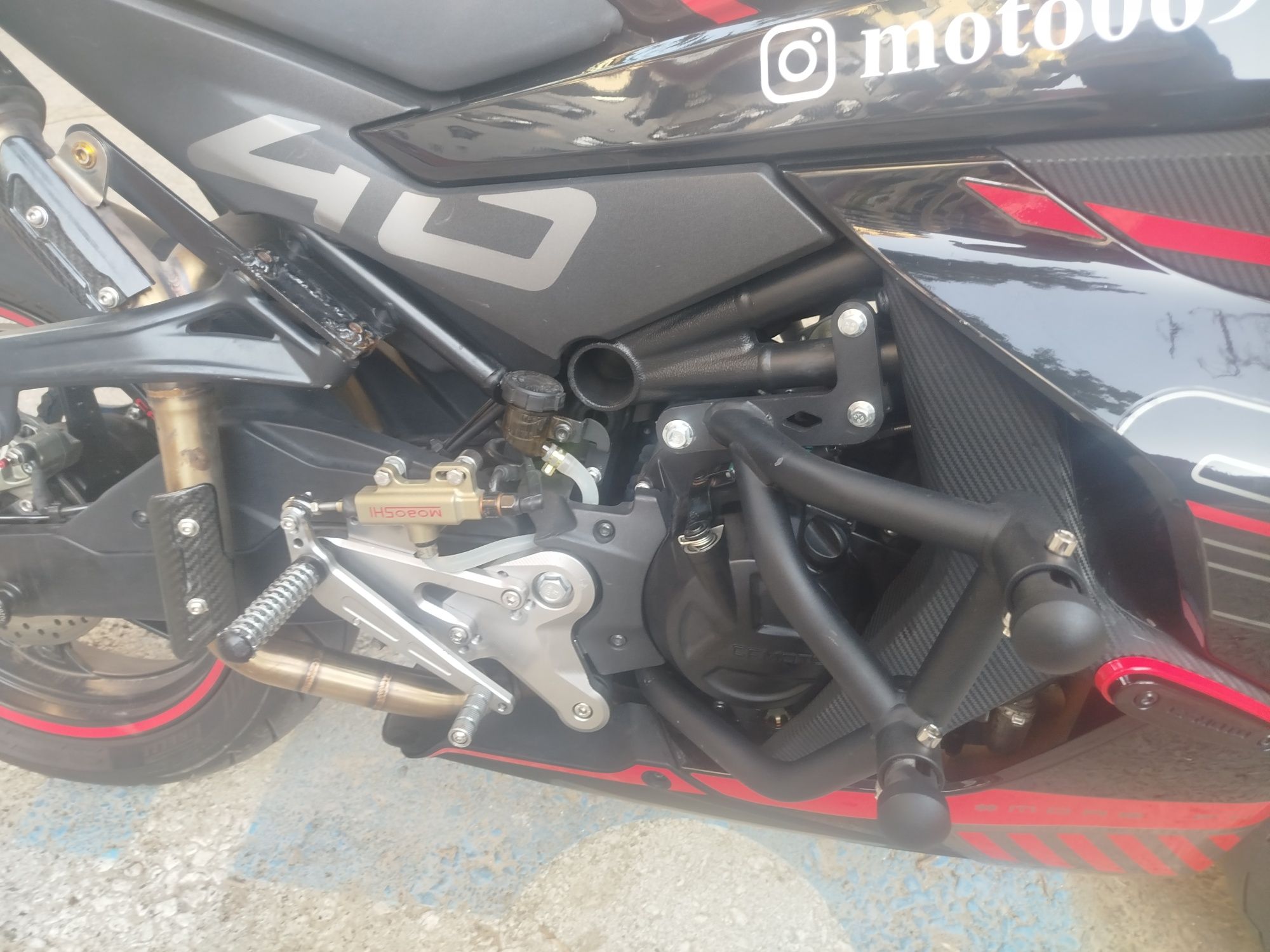 Cf 450 sr moto  полный тюнинг