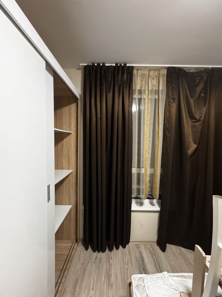 Кафеви пердета - 250 см