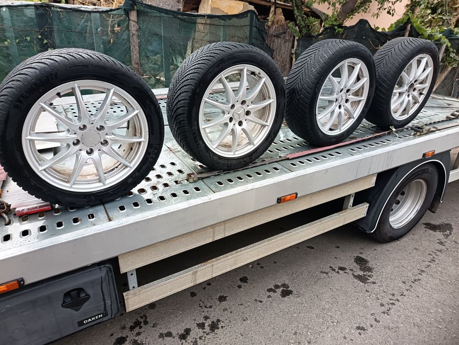 Vând roti complete 5x112 l