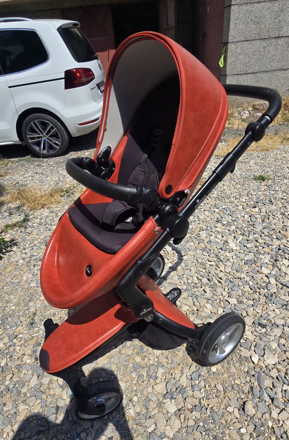 Бебешка количка 2в1 Mima Xari sicilian red