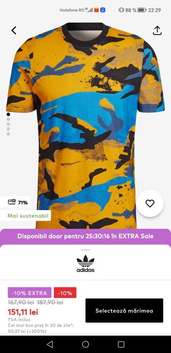 Vând tricou Adidas.