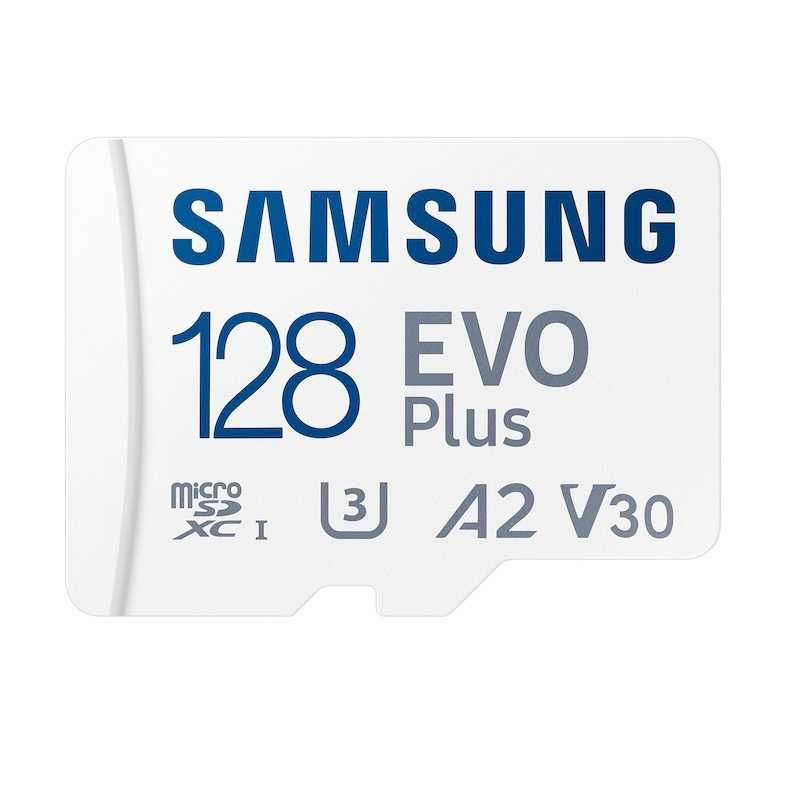 Card de memorie micro SD Samsung EVO Plus 128GB U3 suporta 4K