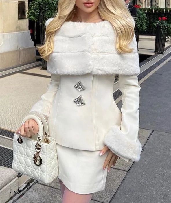 Елегантен сет Elara Fur