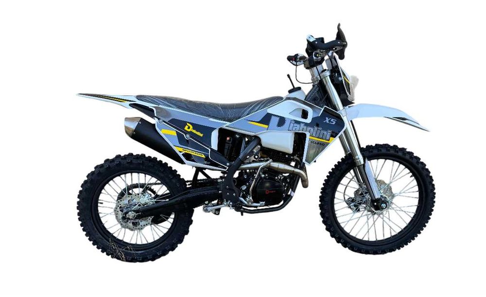 Motocicleta Enduro Diabolini x5, 250cc, 4T, 21"/18",  negru/galben