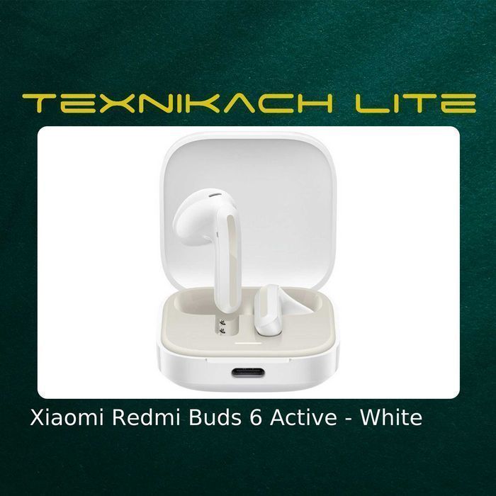 Новый! Xiaomi Redmi Buds 6 Active - Доставка Бесплатно