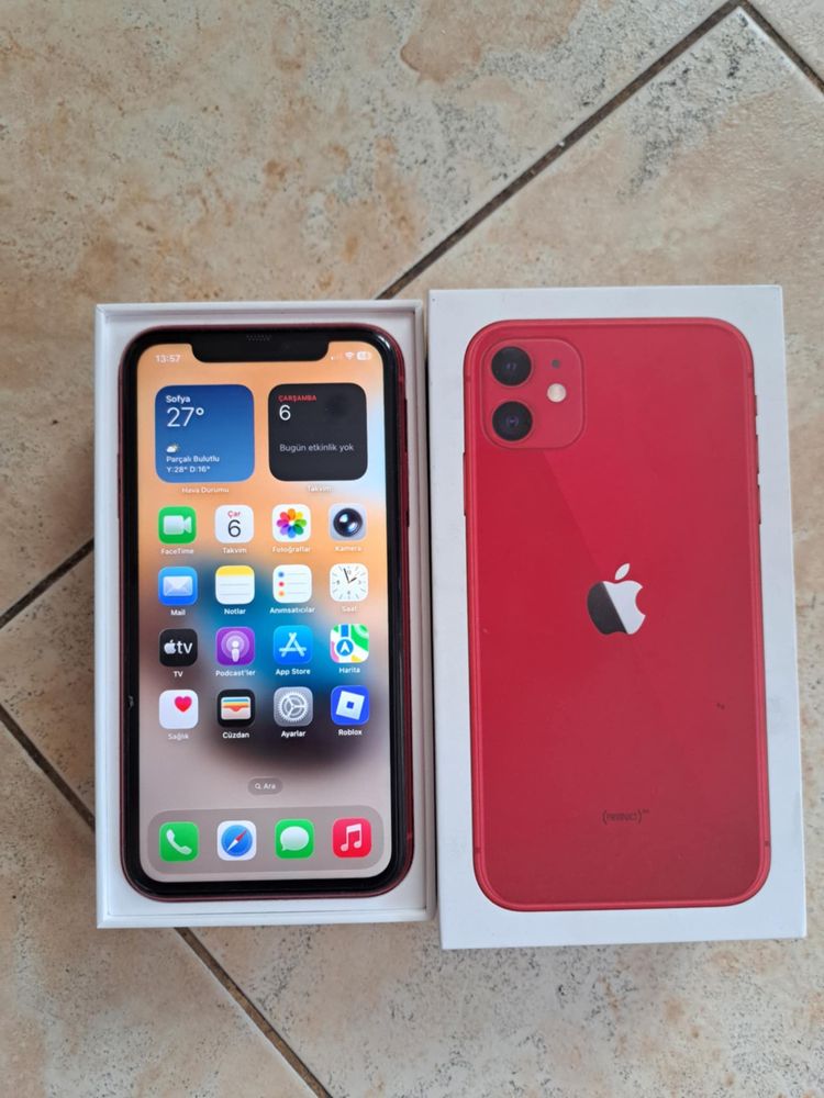 İphone 11 red 64 GB