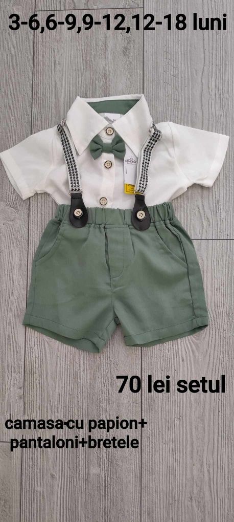 Haine vara baieti, costum bebe