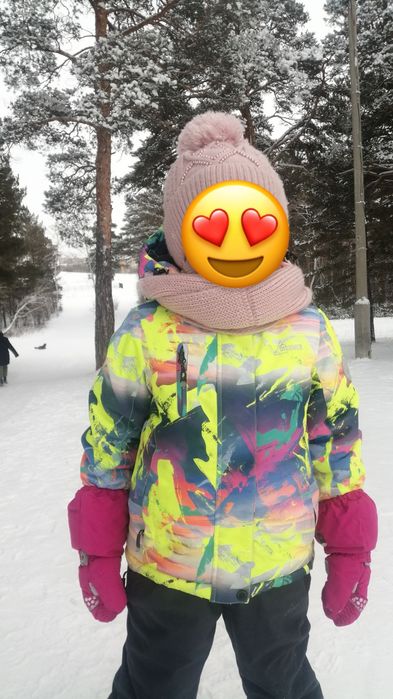 Детский лыжник  на зиму