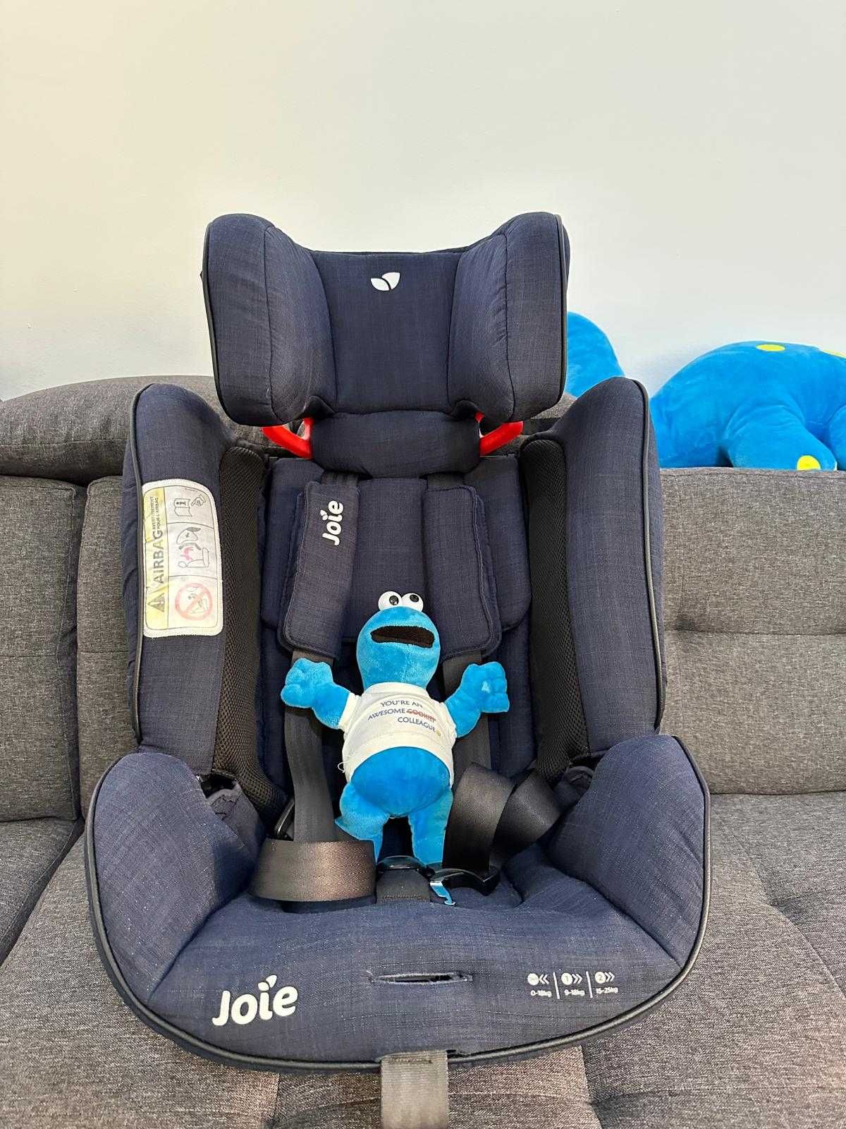 Scaun Auto Joie Stages cu Isofix 0-25 kg / ADAC Testat!