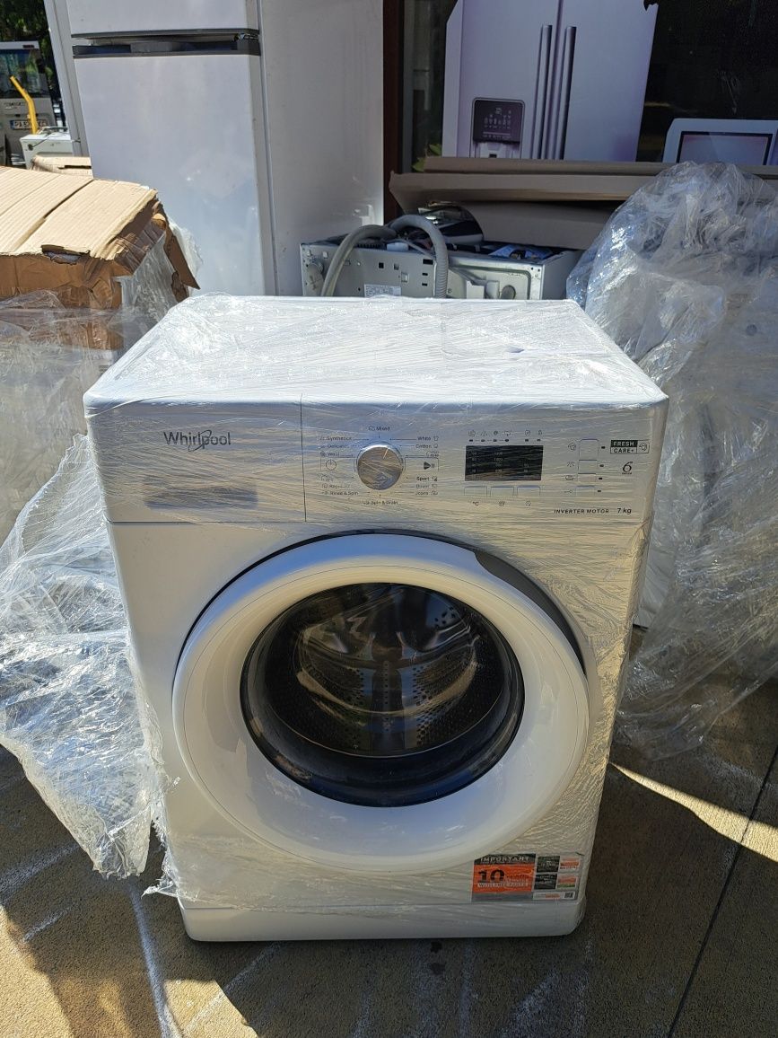Перална Whirlpool FFL 6238 W EE, капацитет 6 кг, 1200 оборота