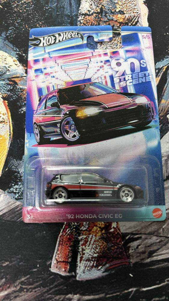 Hot Wheels 90s Street Scene – Пълен комплект (5/5), нови!