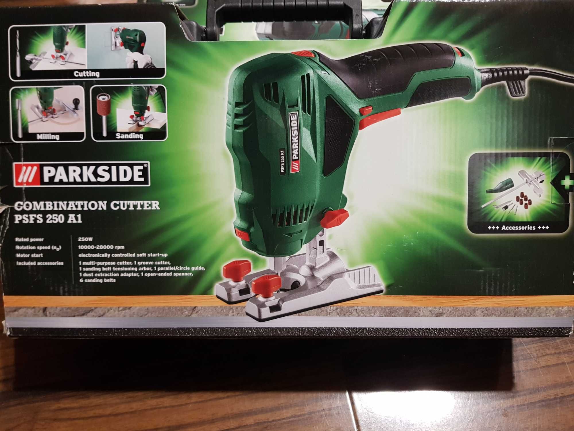Parkside Nou !!! Pachet -Ferastrau pendular 800W + Freeza combi 250W