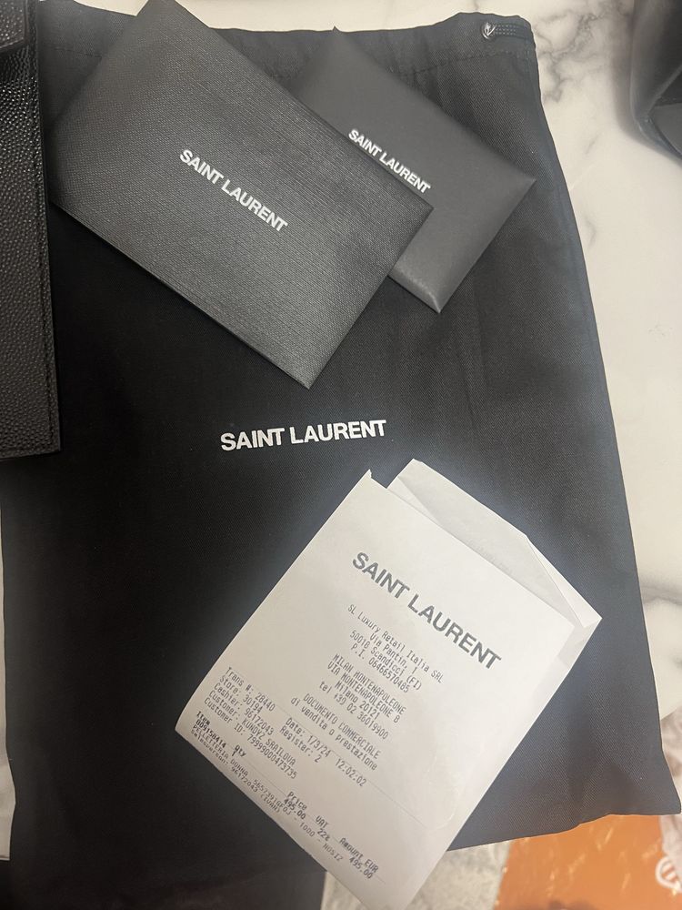 Клатч Saint Laurent