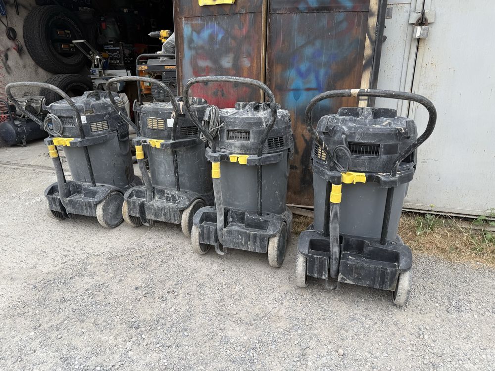 * Karcher NT 70/3 мощные профессиональные 3 моторные пылесосы б/у