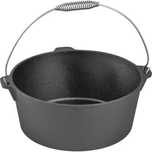 Ceaun de fonta pentru gulas,cu maner din otel inoxidabil,30x13cm,7.22l