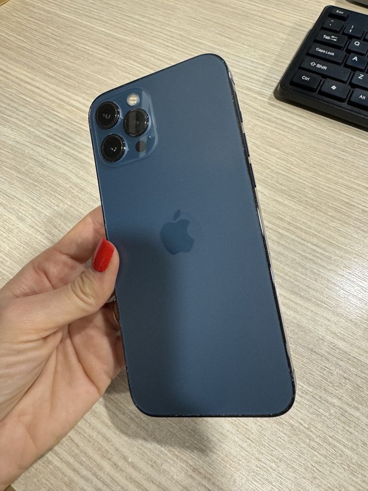iPhone 12 Pro Max, 256GB, 5G, Pacific Blue!