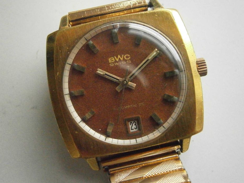 BWC, automatic, case 35,3 mm, cal. ETA 2783, 25 jewels, Swiss