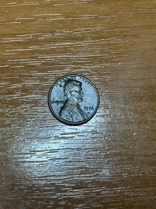 Цент с изображением Линкольна 1976 P с