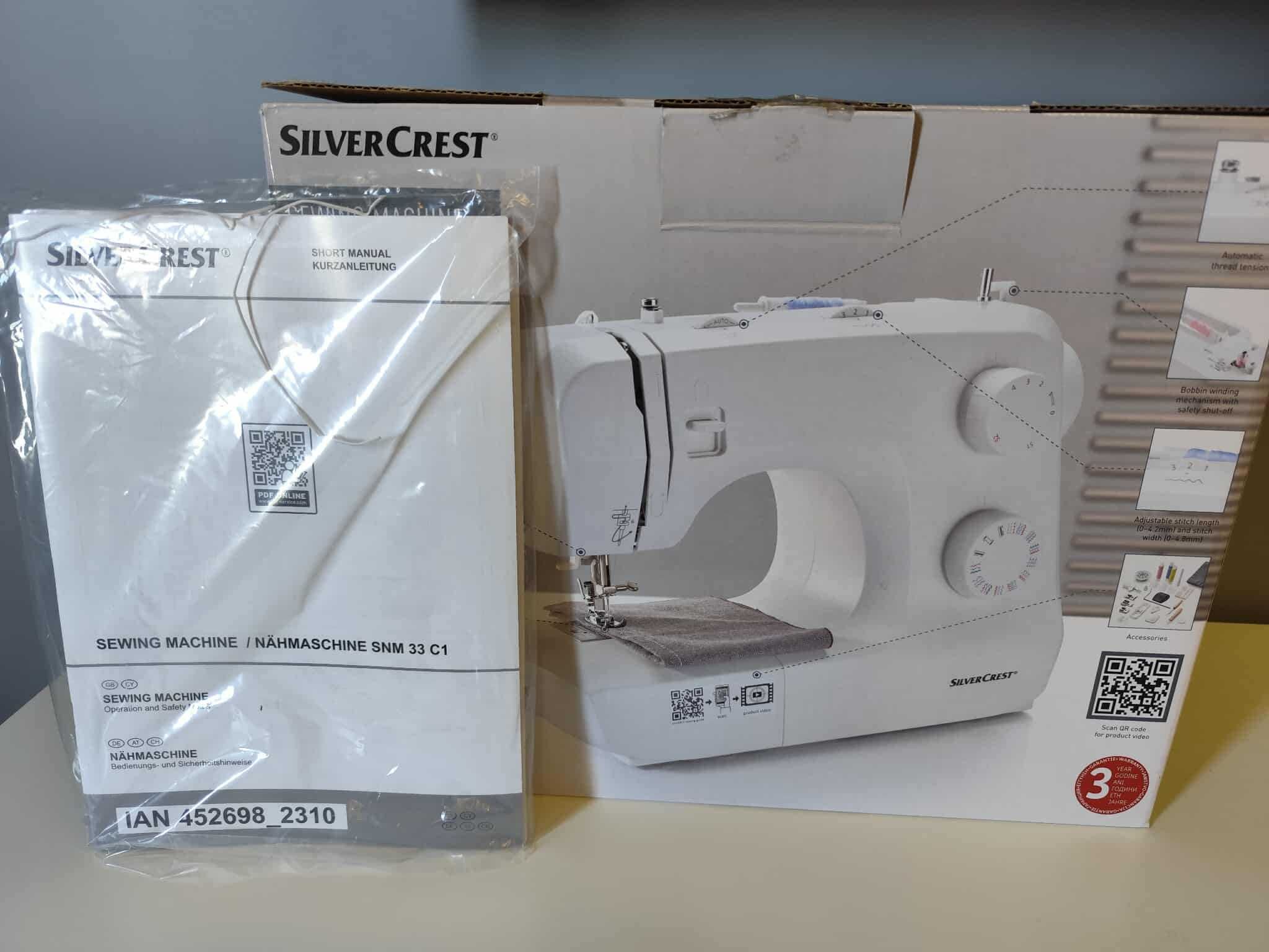 Шевна машина SilverCrest SNM 33 C1