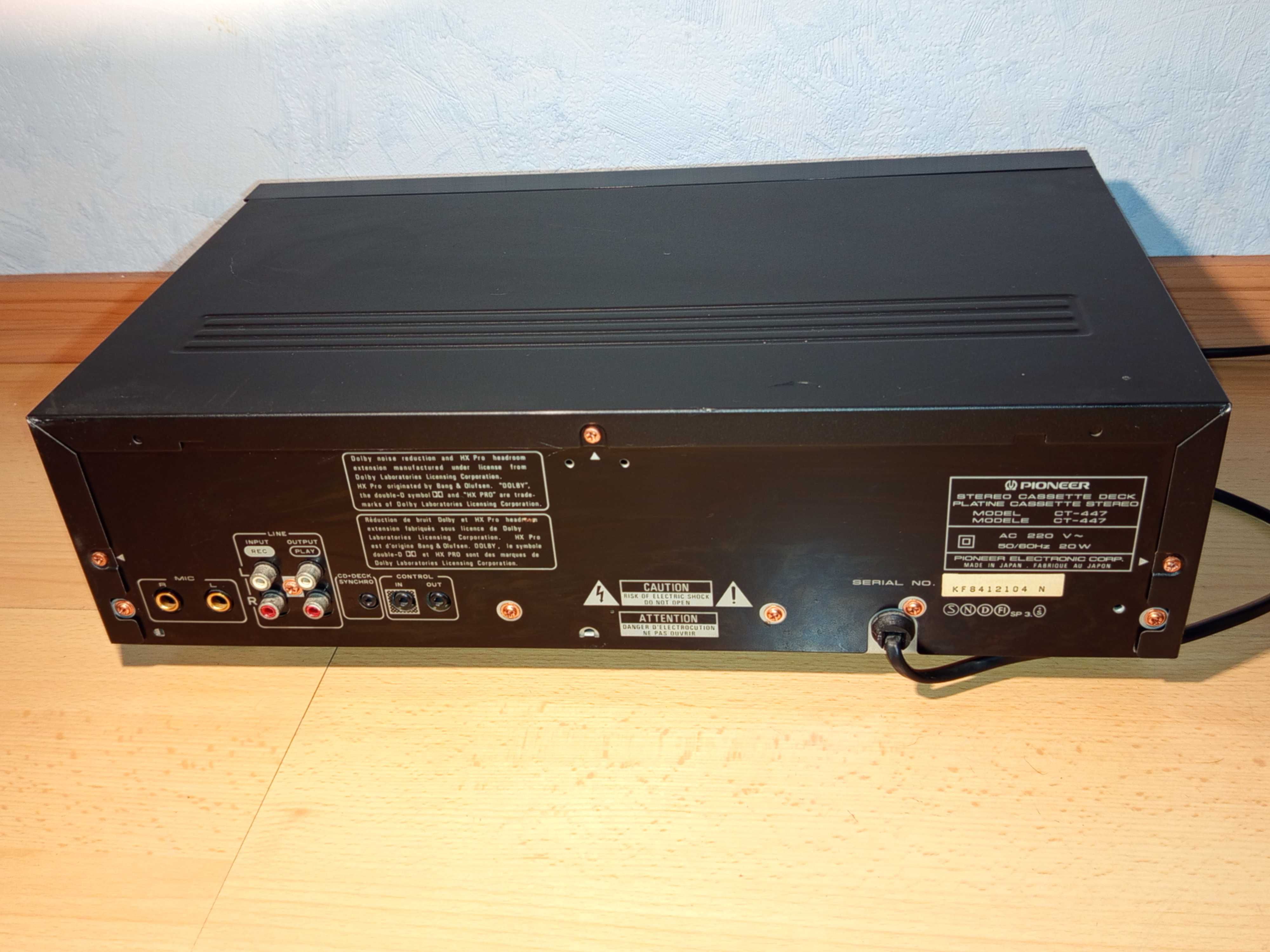 Колекционерски дек Pioneer CT-447