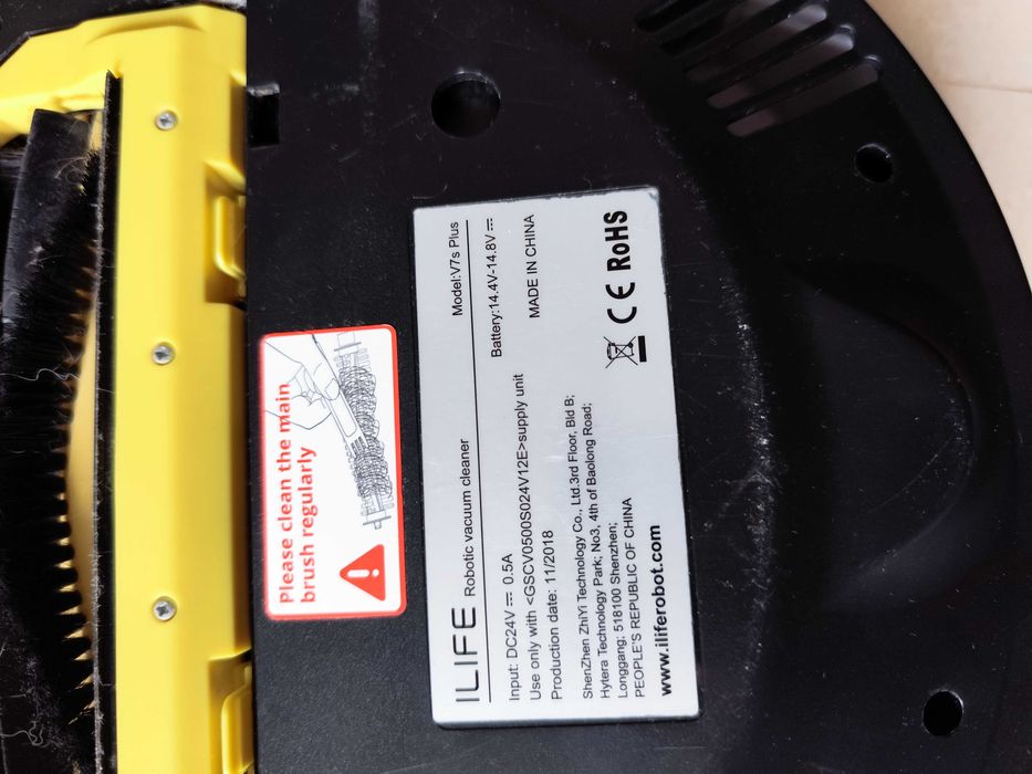 Робот Прахосмукачка iLife v7s Plus ЗА ЧАСТИ