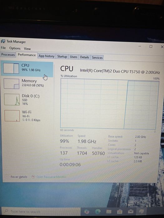 Лаптоп HP Pavillion dv6000