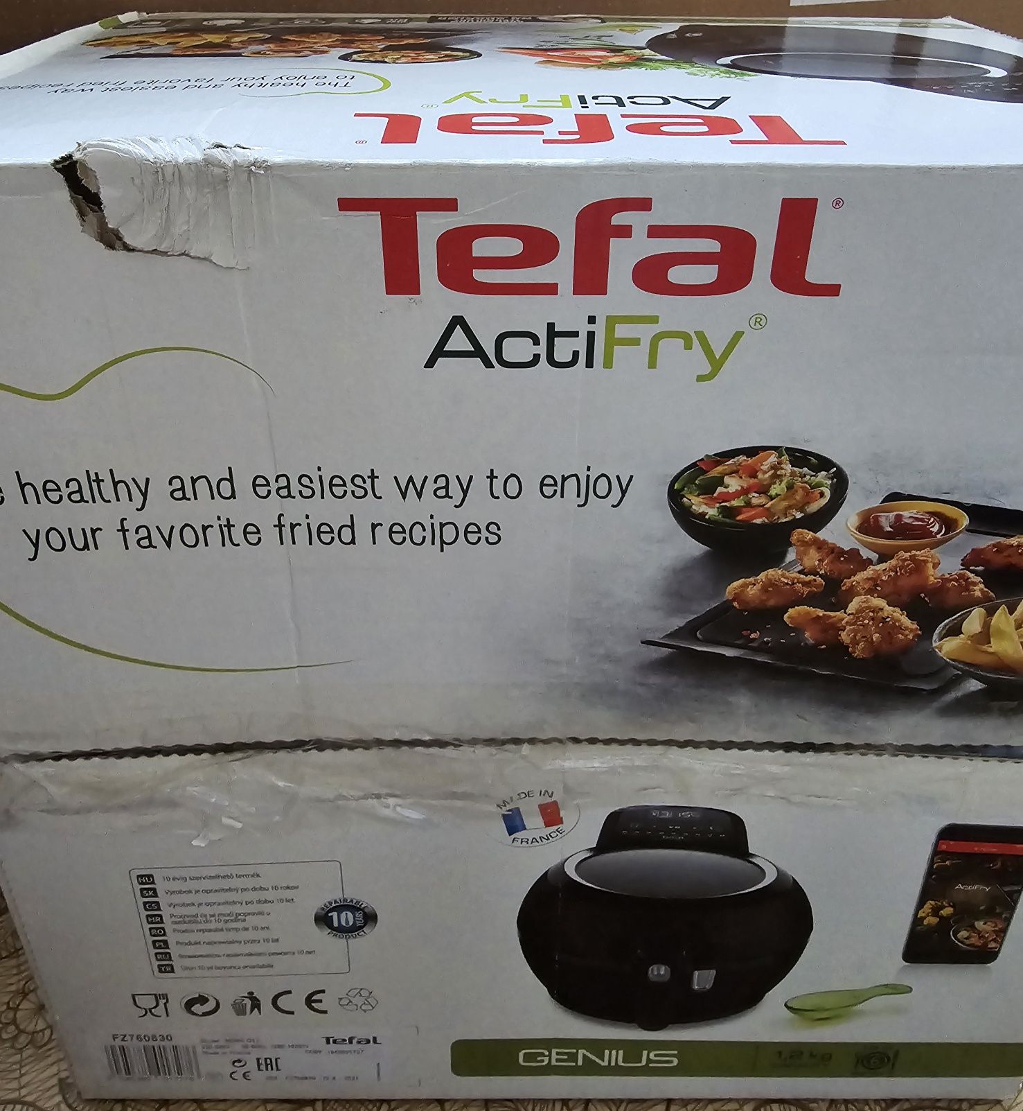 Фритюрник Tefal ActiFry Genius FZ760830