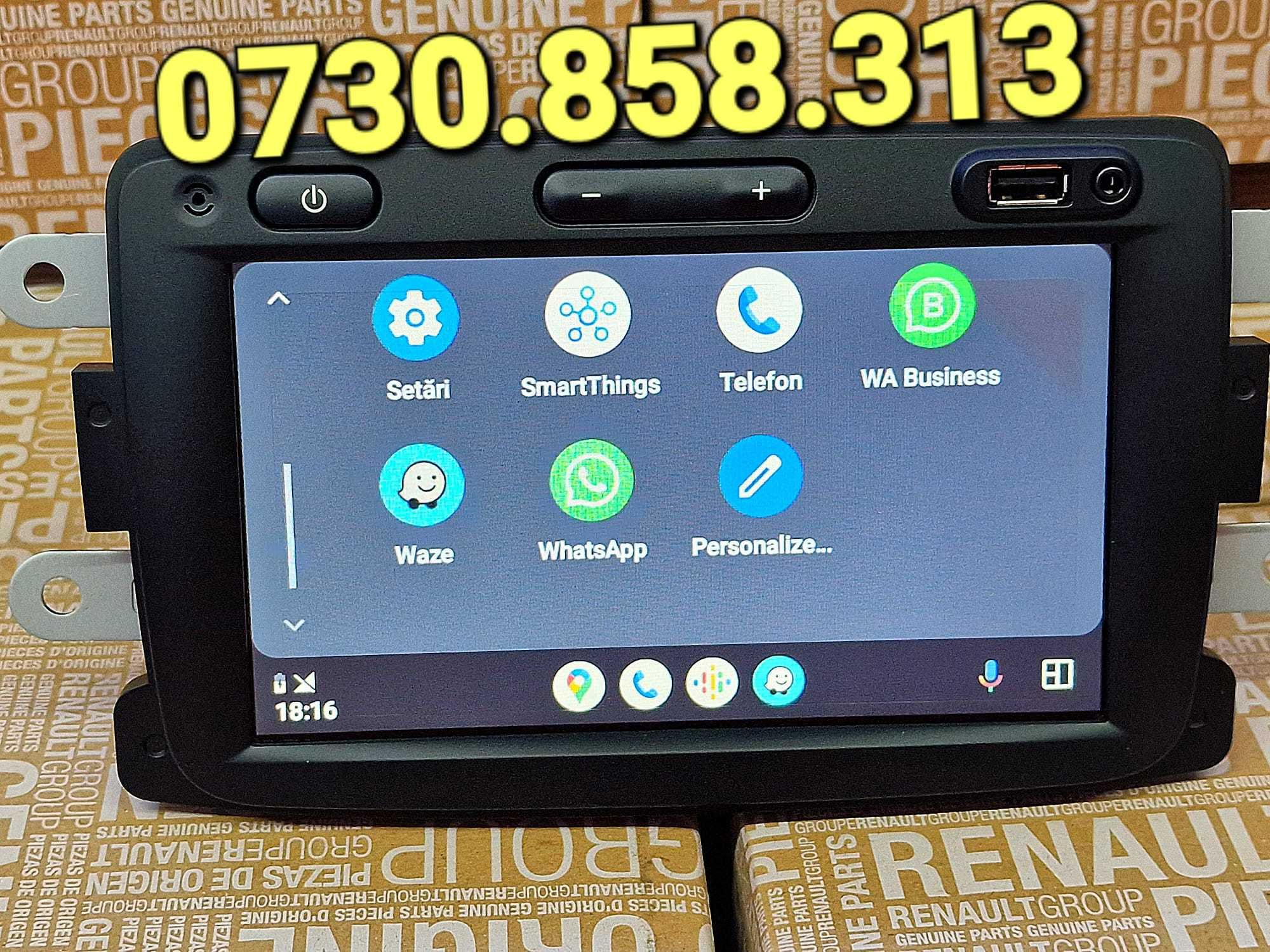 Navigatie Logan Sanndero Android  Apple CarPlay Media Nav Evolution 3