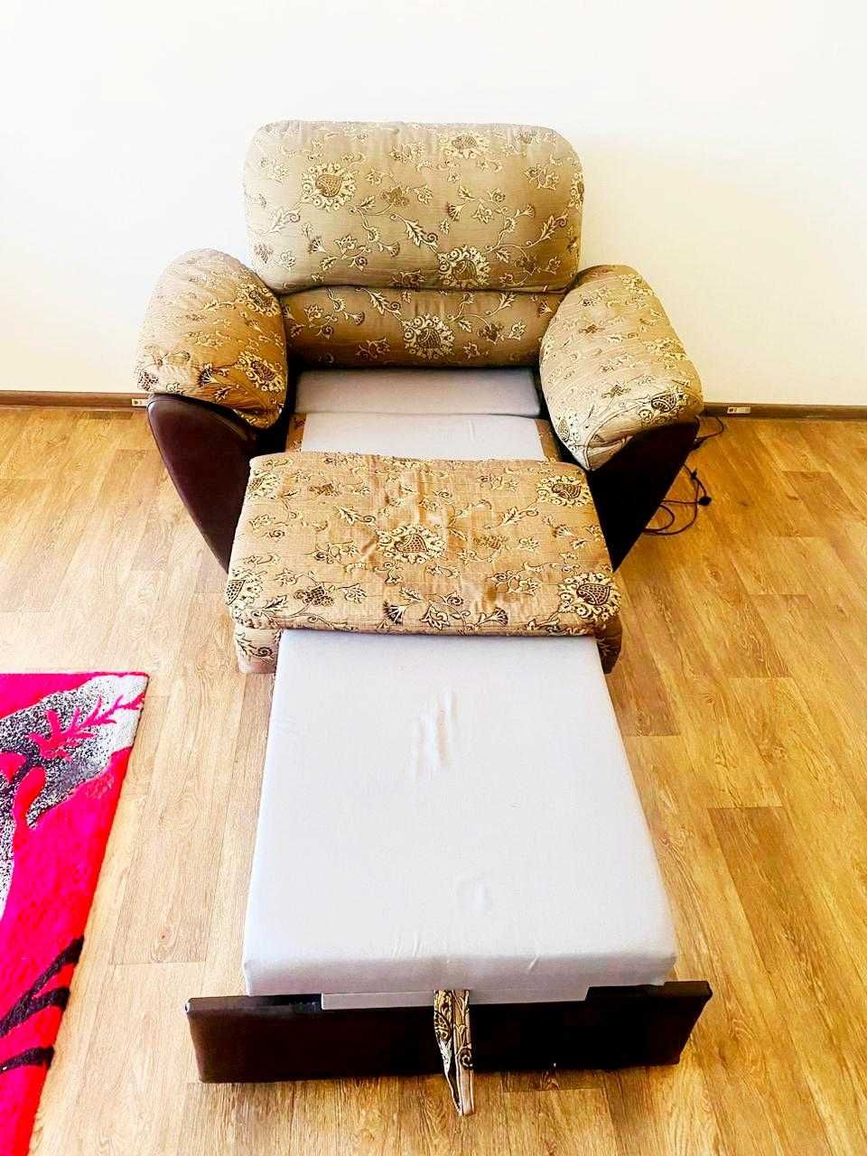 Раскладное кресло в стиле Барокко | Широкое | Мягкая обивка
