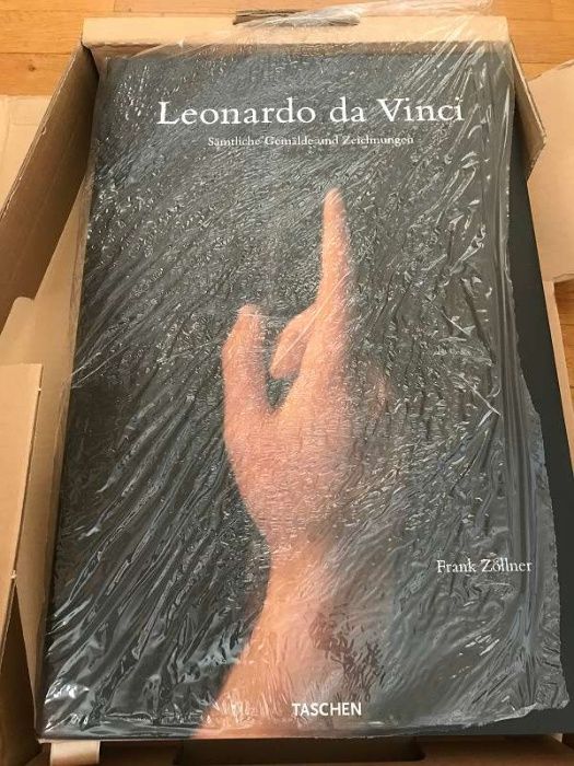 TASCHEN Leonardo da Vinci picturi desene catalog raisonné XXL rar