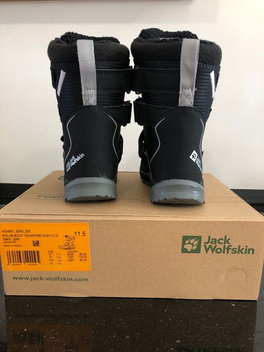 Ghete iarna copii Jack wolfskin mărime 30. Noi fără eticheta