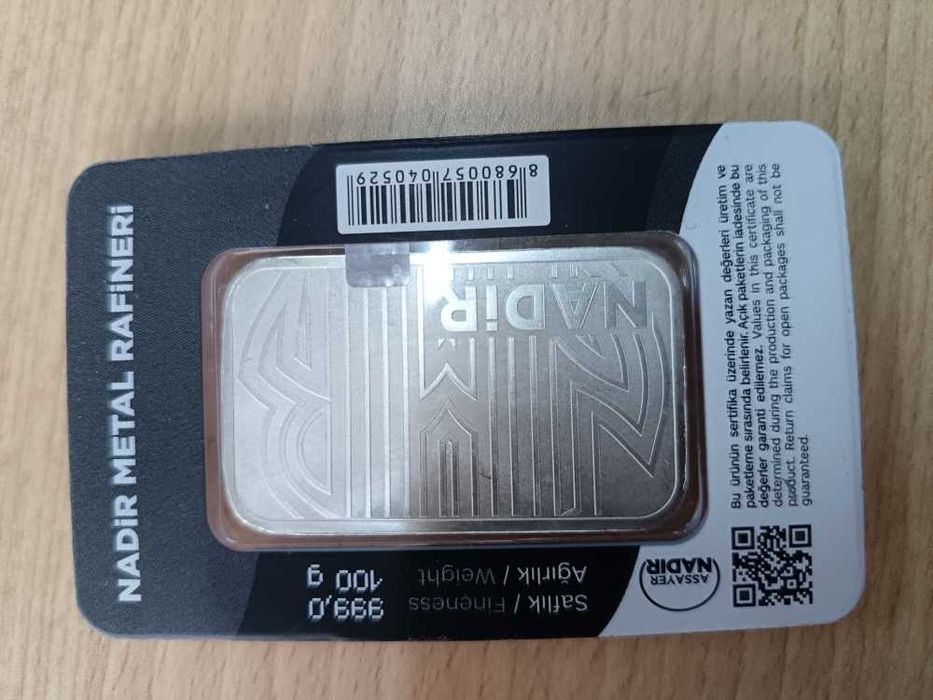 2 buc Lingouri  argint  250 gr + 100 gr